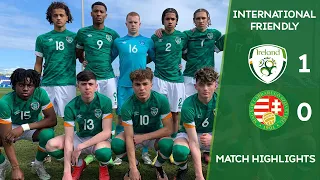 HIGHLIGHTS | Ireland MU17 1-0 Hungary MU17 - International Friendly