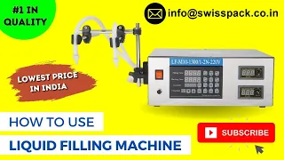 Double Head Compact Liquid Filling Machine (Double Head) | Stainless Steel (SS) Body | Lowest Cost