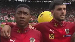 Austria vs Brazil National Anthem (International Friendlies)