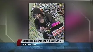 Man dressed as woman robs Wauwatosa gas station