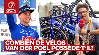 Combien de vélos Mathieu van der Poel possède t-il ?