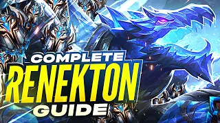 RENEKTON GUIDE - How to Carry With Renekton - Detailed Challenger Guide