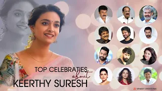 South Indian Celebrities about Keerthy Suresh | Happy Birthday Keerthy Papa | National Award Winner