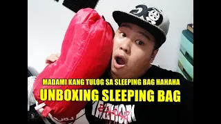 UNBOXING SLEEPING BAG FROM LAZADA