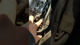 misfire Mercedes Benz e350 2015 how to fix it video #1