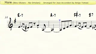 More (Nino Olivero - Riz Ortolani) - Jazz Accordion Sheet music