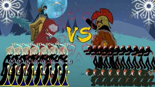 Strongest Army vs ZOMBIES BOSS! Stick War Legacy.