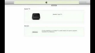 Restaurar el AppleTV 2