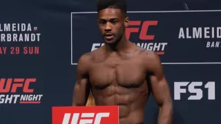 Aljamain Sterling and Bryan Caraway weren't so sweet to each other at the Fight Night 88 weigh-ins