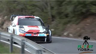 TEST WRC RallyRACC Catalunya 2022 | Kalle Rovanperä | Toyota Yaris Rally1 Hybrid | FLATOUT