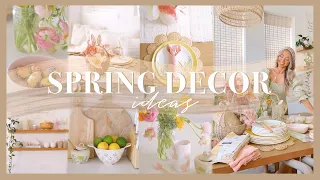 DECORATING FOR SPRING | decor ideas, DIY'S, & ways to brighten up your space! 🌿
