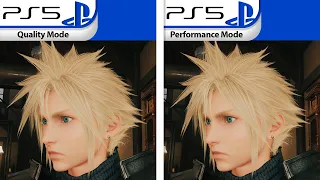 Final Fantasy VII Rebirth | PS5 Graphics Modes Comparison & Framerate Test DEMO