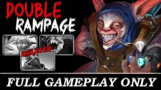 Double Rampage Meepo Against Kunkka, Dawnbreaker, Primalbeast- Full Gameplay Meepo #159