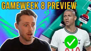 BEST SAKA REPLACEMENTS | RICHARLISON ESSENTIAL? | GAMEWEEK 8 PREVIEW | Fantasy Premier League 23/24