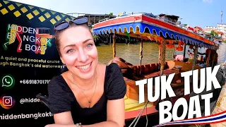 BEST BOAT TOUR in Bangkok - Things to do in Bangkok Thailand