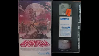 Opening to Barbarella: Queen of The Galaxy 1979 VHS