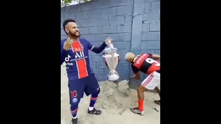 COVER WE WILL ROCK YOU (NEYMAR, BARBOSA, SALAH, RONALDINHO, PELE)