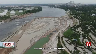 Significant Progress Made On Zink Dam And Whitewater Flume Project Along Arkansas River