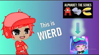 [CRINGE WARNING] I made the Alphabet Lore in Gacha Club - FIXED