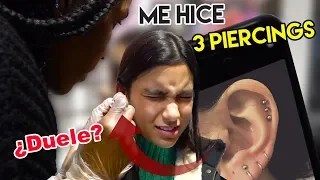 ME HICE 3 PIERCINGS ¿Que Pasó? | TV Ana Emilia