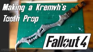 Making a Kremvh's Tooth Prop from Fallout 4