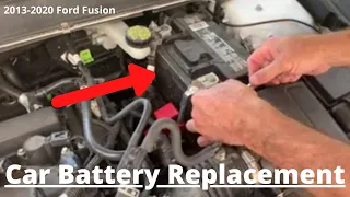 How to Replace Car Battery Ford Fusion (Second generation)