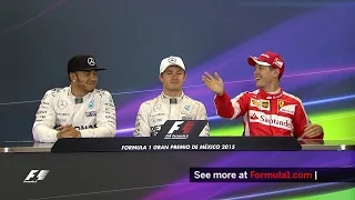 Sebastian Vettel's Press Conference Quips