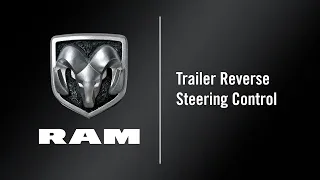 Trailer Reverse Steering Control | How To | 2021 Ram 1500 (Base & TRX Models)