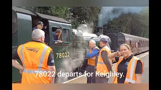 Trouble On The Keighley & Worth Valley Railway.