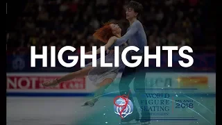 Ice Dance Free Dance Highlights - Milano 2018