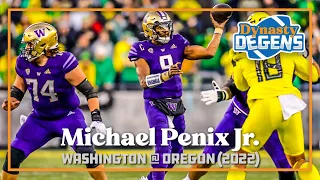 Washington QB Michael Penix Jr. vs Oregon 2022 - Dynasty Degens