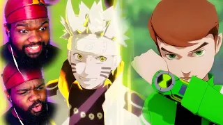 Naruto vs Ben 10 a fight we needed! @BaqashAnimates  REACTION