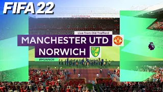 FIFA 22 🏴󠁧󠁢󠁥󠁮󠁧󠁿 Manchester United vs. Norwich City | PS5