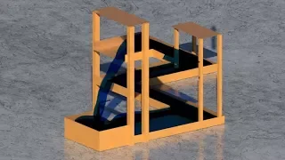 ESCHER'S IMPOSSIBLE WATERFALL EXPLAINED (PERPETUAL MOTION, OPTICAL ILLUSION)