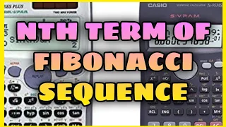 Finding nth term of the Fibonacci Sequence using simplified formula | TAGALOG-ENGLISH