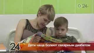 В Татарстане резко выросло количество детей, больных сахарным диабетом