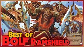 Hearthstone - Best of Bolf Ramshield - Funny and lucky Rng Moments