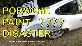 Porsche paint disaster???