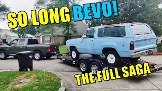 BEVO IS GONE! Recap the saga of our Universtity Of Texas 1978 Dodge Ramcharger. So long Bevo!