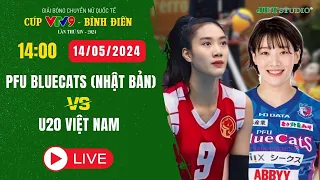 🔴 [TRỰC TIẾP] U20 Việt Nam VS PFU BLUECATS | Giải bóng chuyền Cúp VTV9 - Bình Điền 2024 | JET STUDIO