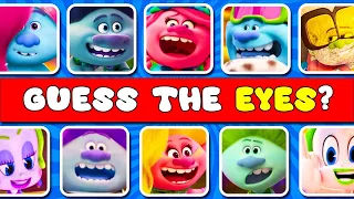 Guess Trolls Band Together Character By Eyes & Voices | Spruce Refused To Go?? @IQQuiz8