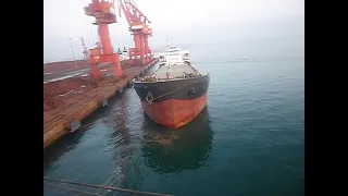 Vessel berthing without tugs using anchor | surjanabhi