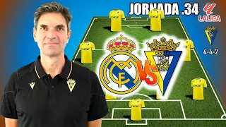 REAL MADRID VS CÁDIZ CF | CÁDIZ CF POTENTIAL STARTING LINEUP LA LIGA 2024 JORNADA 34