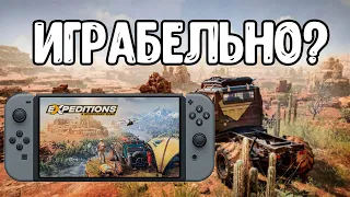 ОБЗОР EXPEDITIONS A MUDRUNNER на СВИТЧ... Как работает EXPEDITIONS A MUDRUNNER GAME на Nintendo