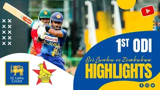 1st ODI Highlights | Sri Lanka vs Zimbabwe 2024