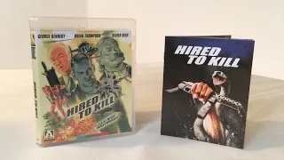 Hired to Kill - Arrow Video - Blu Ray Unboxing and Review