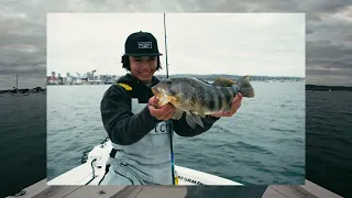 Face Full of CRANK | SPOTTED BAY BASS FISHING
