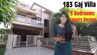 5 BHK Luxurious 183 Yard Brand New Double Story Villa With Luxury Interiors Design Ready to Shift