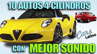 LOS 10 AUTOS 4 CILINDROS CON MEJOR SONIDO DEL MUNDO *CarsLatino*