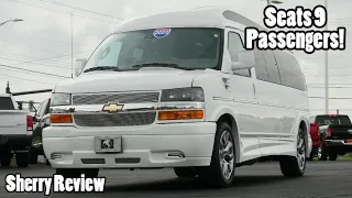 Luxury On Wheels! Touring a 9 Passenger Explorer Vans Conversion Van | Sherry Review